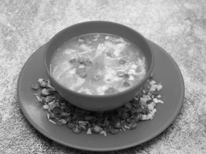 Veg sweet corn soup 