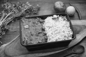 Jeera Rice + Rajma Masala