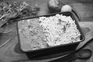 Jeera Rice + Dal Makhni (black Dal)