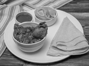 Chicken Takatak With Choice Of Bread