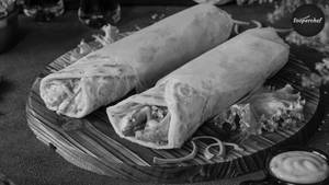 Chicken porotta roll