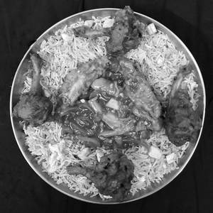 Chicken Fried Rice + Chilli Chicken + Chicken Lollipop       