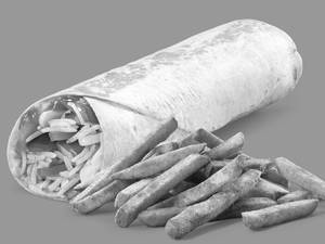 Habanero Burrito & Seasoned Fries Veg