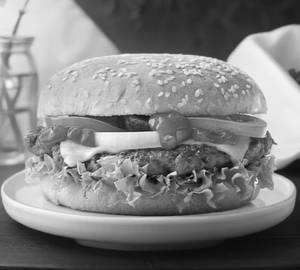 Veg. cheez burger