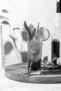Blue Curacao Mojito