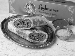 Egg Mutton Seekh Roll