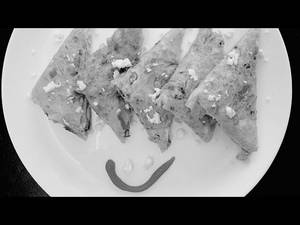 Paneer bread omelette
