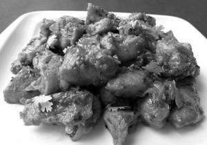 Garlic Chicken Dry