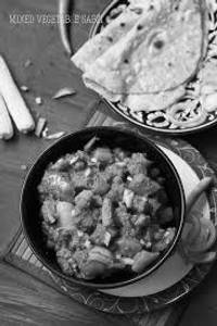 Mix Veg with 2 Missi Roti