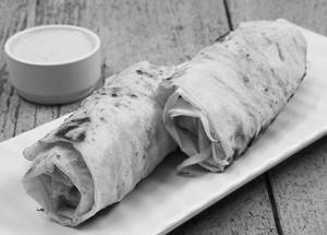 Creamy Malai Chaap Rumali Roll