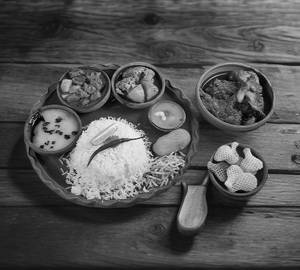 Mini Chicken Rice Thali