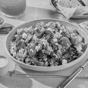 Spicy Mushroom Jalapeno Salad