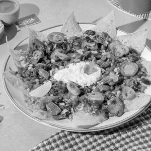 Mushroom Nachos