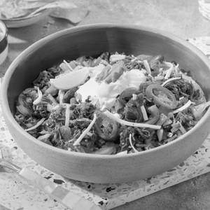 Jackfruit Carne Asada Burrito Bowl