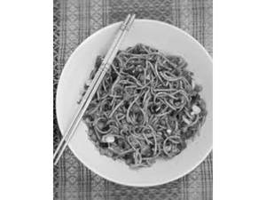 Schezwan Veg Fried Noodles