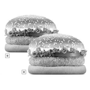 BK Veggie Burger + BK Veggie Burger
