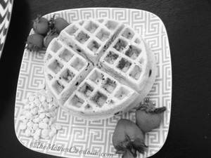 White Chocolate Waffle
