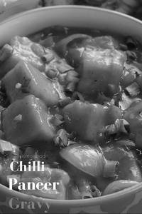 Chilli Paneer Gravy