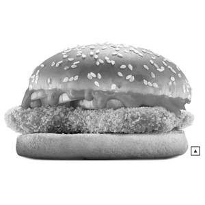 Chicken Makhani Burst Burger