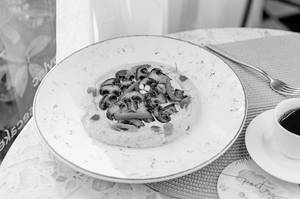Sauteed Mushrooms With Creamy Mash