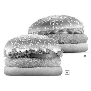 BK Veggie Burger + Crispy Veg Burger.