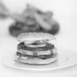 Double Decker Chicken Burger