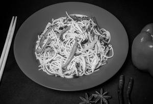 Non Veg Singapore Hakka Noodles