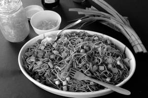 Mixed Noodlees(panner And Mushroom)