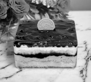 Blueberry Cake Slice