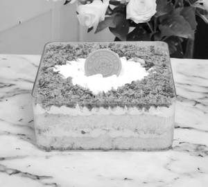 Rasmalai Cake Slice