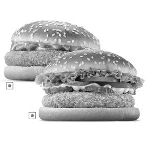 Extra Crunchy Veg Whopper Deluxe(Reg. Size Bun)+ Crispy Veg.