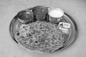 Aaloo pudina parantha