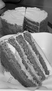 Honey And Dulche De Leche Cake (slice)