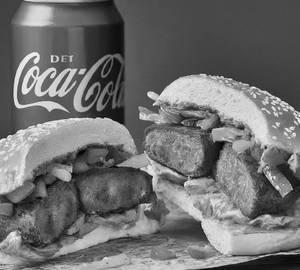 Hara Bhara Kebab Burger And Diet Coke(300ml)
