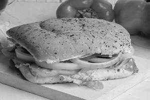 Veg Focaccia Sandwich