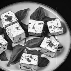 Basil lemon paneer
