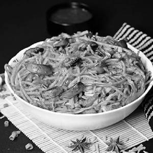 Mushroom Schezwan Noodles