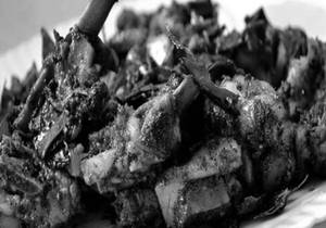 Mutton pepper dry