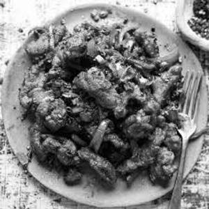 Pepper chicken gravy