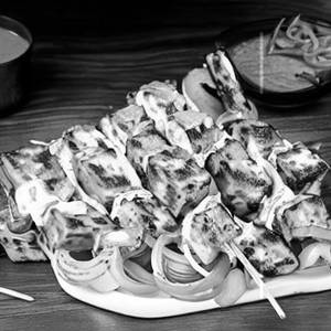 Paneer tikka grilled