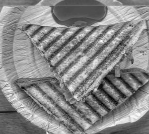Grilled veg sandwich