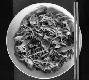 Spicy Schezwan Chicken Noodles