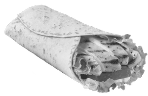 Malai Chicken Wrap