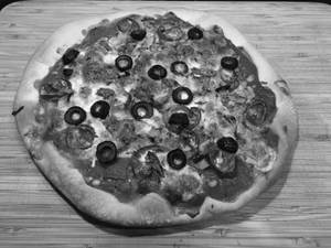 Olive Red Jalapeno Pizza