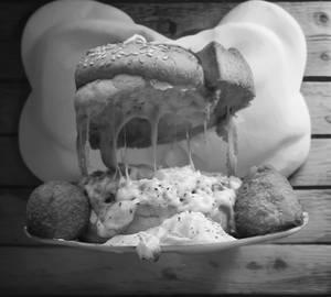Cheese juicy burger