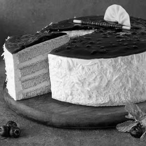 Vanilla Blueberry Cake