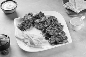 Haryali Chicken Tawa Skewers