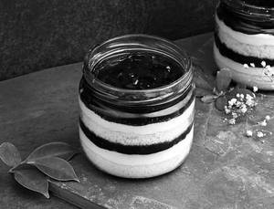 Blueberry Jar Cake