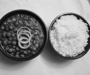 Special rajma with rice