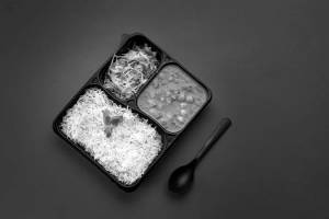 Chole with rice